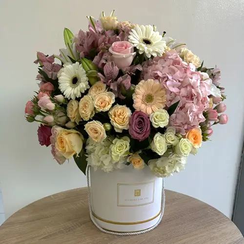 Mixed Flower Box Arrangement