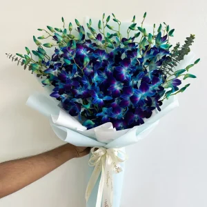 Blue Orchid Boquet