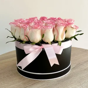 Pink Rose Cute Box